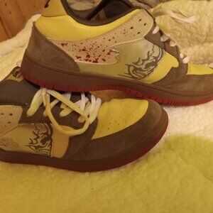 Warren Lotas Mens Size 11 Chainsaw Reaper Shoes Rare Horror Barely Used